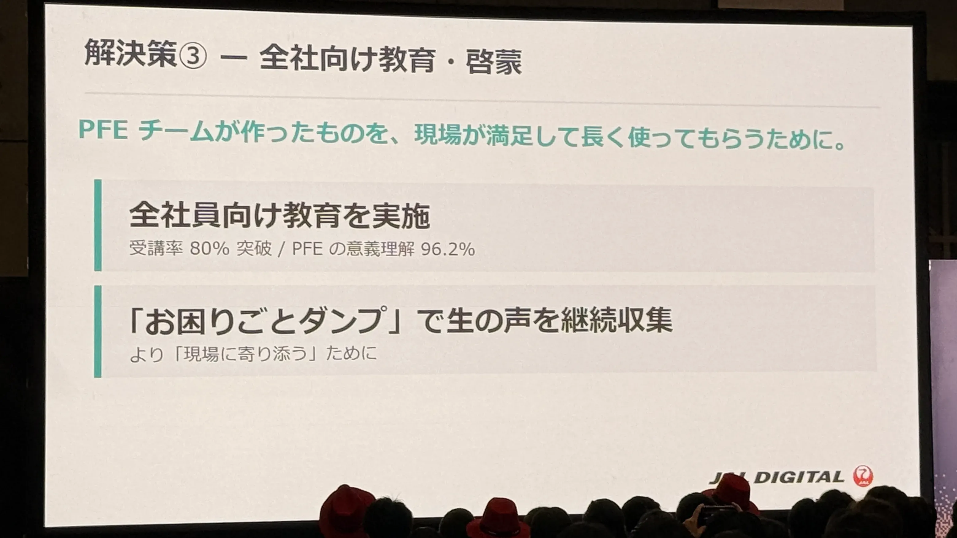 Slide 4: From 165 days to 30 minutes: the "developer-only runway" JAL Digital laid down — a practical account of Platform Engineering that reduces cognitive load to zero
